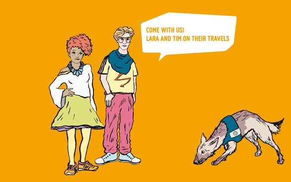 Infos für Schulen - Lara und Tim auf Reisen